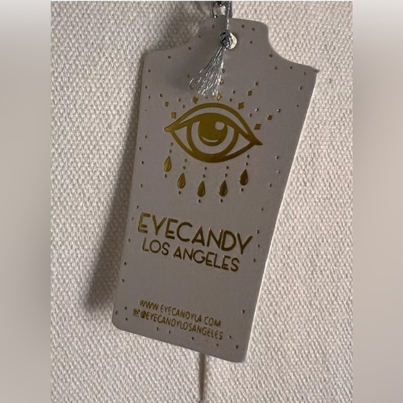 NWT 💎🐆💎 Eye Candy Panther Clear Crystal Bead Necklace - Picture 7 of 12